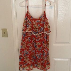 Floral patterned dress